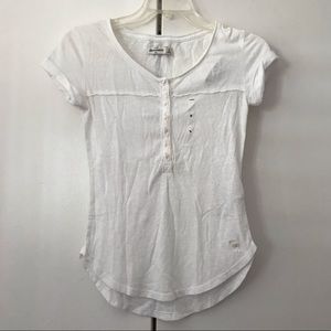NWT Abercrombie Kids White T-Shirt